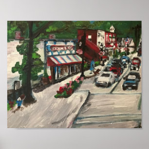 Póster Pintura de Ohio de Willowcatdesign