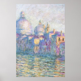 Póster Pintura de paisajes urbanos colorida
