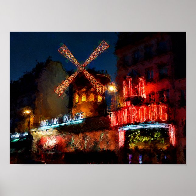 Póster Pintura de París (Frente)