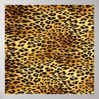 Póster Pintura de patrón de camuflaje de puntos leopardo