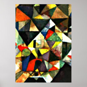 Póster Pintura de Paul Klee, con el huevo