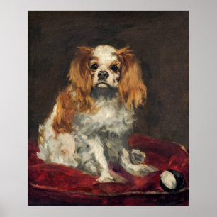 Póster Pintura de perro de Manet
