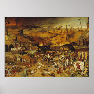 Póster Pintura de peste de 1562