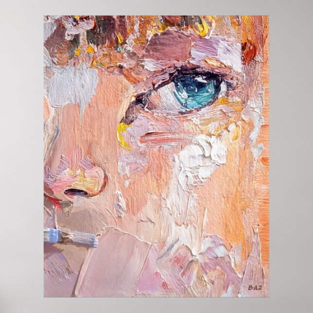 PÓSTER PINTURA DE PETRÓLEO EN PROCESO (Frente)