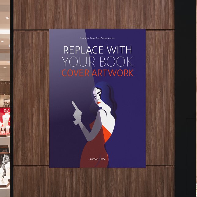 Póster Pintura de portada de libros | Promoción de autor (Subido por el creador)