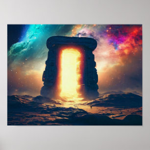 Póster Pintura de portales