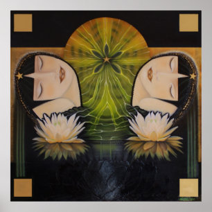 Póster Pintura de REBIRTH_ de Adela Stefanov