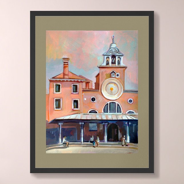 Póster Pintura de San Giacomo di Rialto, Venecia, Italia (Subido por el creador)