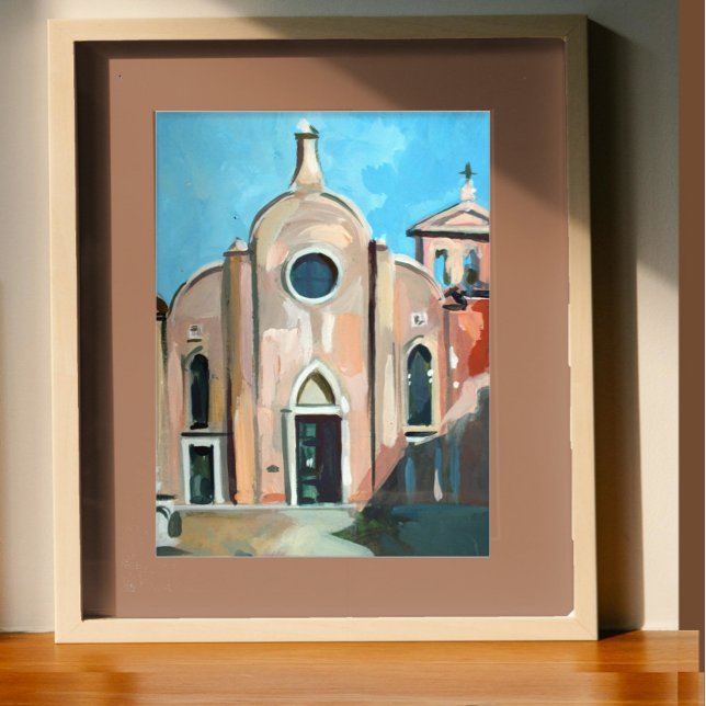 Póster Pintura de San Giovanni in Bragora, Venecia, Itali (Subido por el creador)