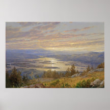 Pintura de sol de playa