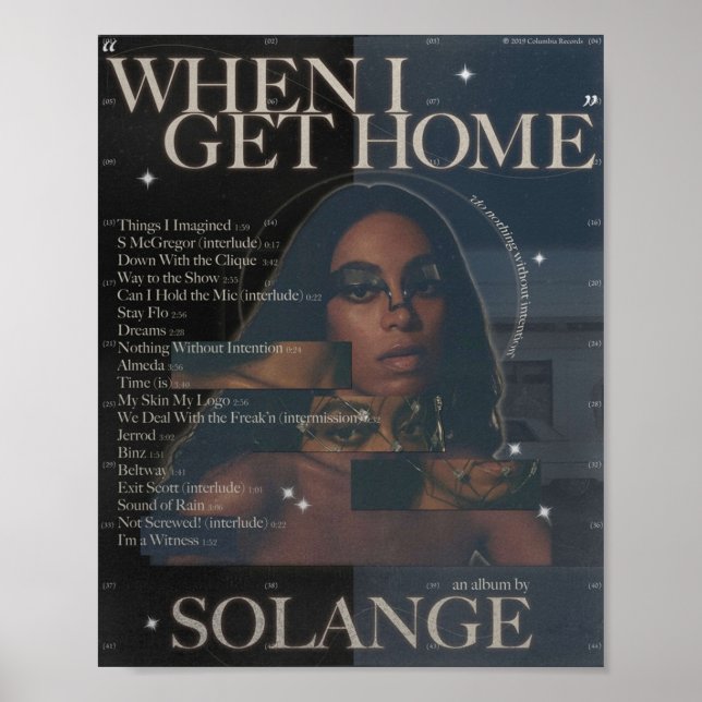 Póster Pintura de Solange (Frente)