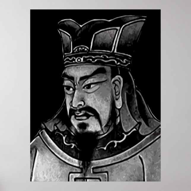 Póster Pintura de Sun Tzu (Frente)