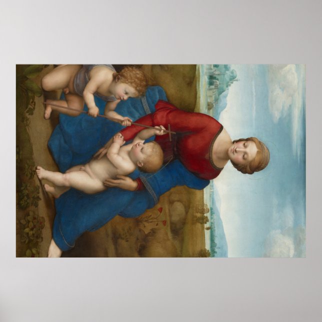 Póster Pintura de trabajo de Raphael Art (Frente)