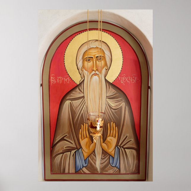 Póster Pintura De Un San Anciano (Frente)