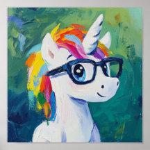 Pintura de Unicornio