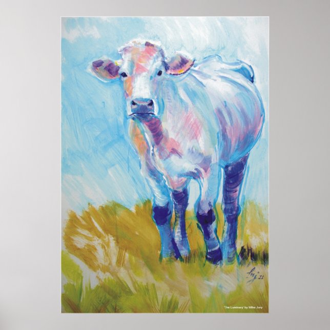 Póster Pintura de vaca (Frente)