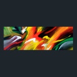 Póster Pintura de velocidad abstracta contemporánea<br><div class="desc">Pintura de velocidad abstracta contemporánea</div>