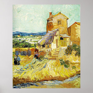Póster Pintura de Vincent van Gogh "The Old Mill" (1888)