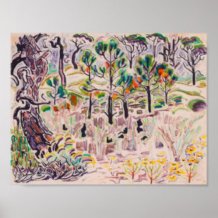 Póster pintura de Walter Anderson