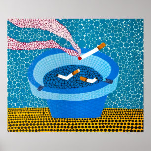Póster Pintura de Yayoi Kusama