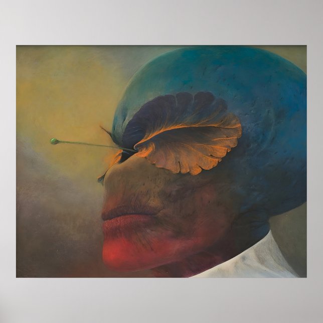 Póster pintura de Zdzislaw Beksinski (Frente)