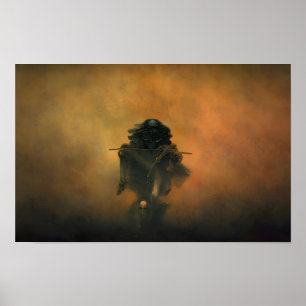 Póster pintura de Zdzislaw Beksinski