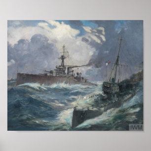 Póster Pintura del conquistador del HMS