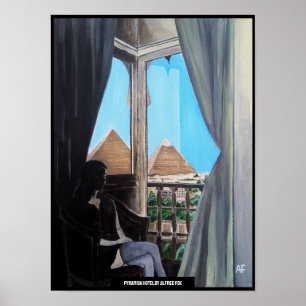 Póster Pintura del Hotel Pyramisa de Alfred Fox