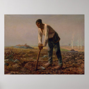 Póster Pintura del mijo de Jean