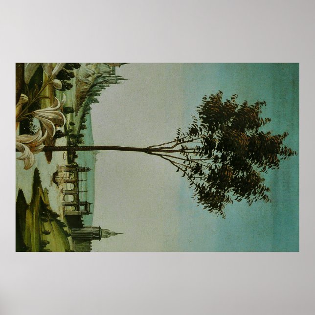 Póster Pintura del Renacimiento Botticelli (Frente)