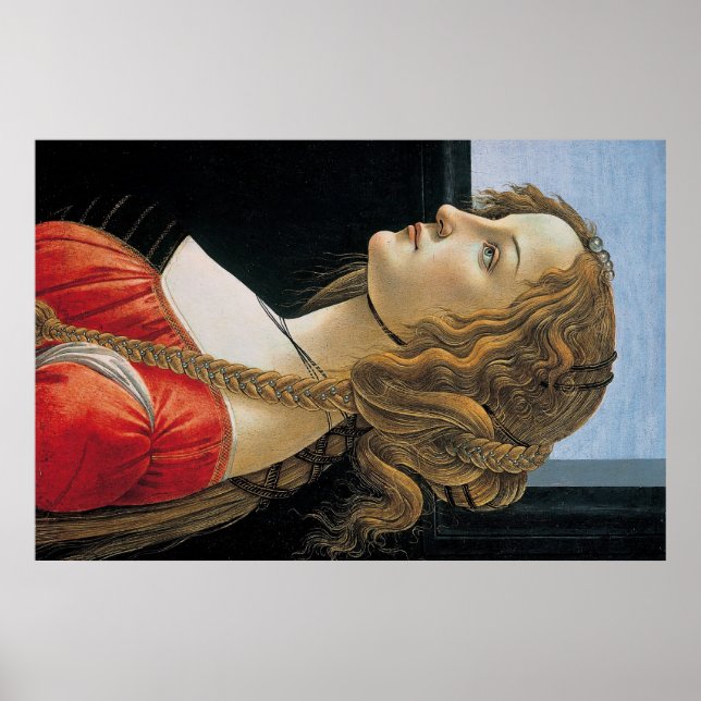Póster Pintura del Renacimiento Botticelli (Frente)