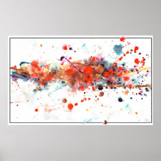 Póster Pintura deslumbrada