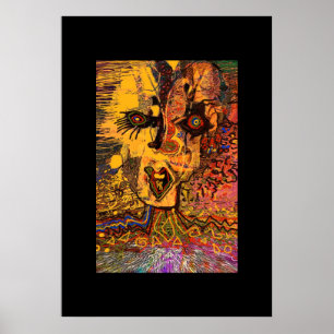 Póster Pintura facial