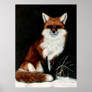 Póster Pintura FOX ROJA de DiDi