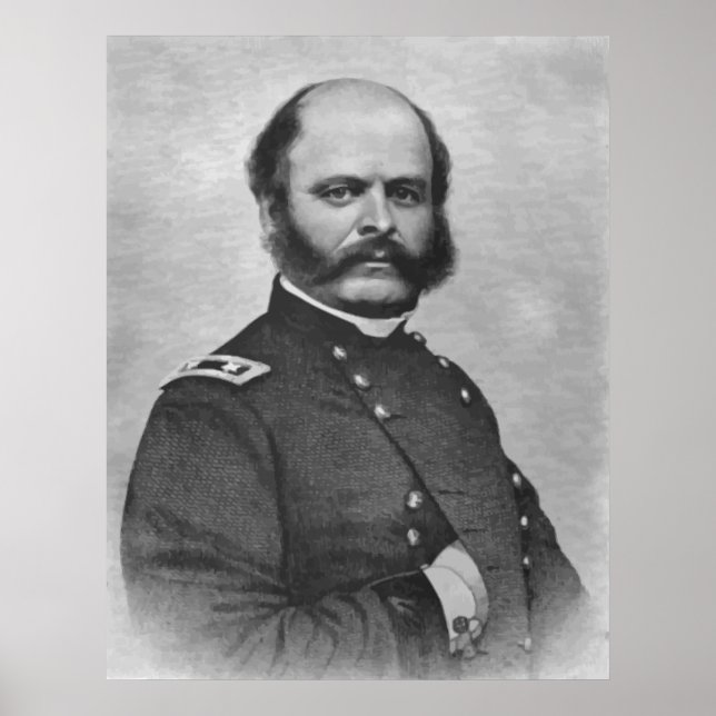 Póster Pintura general de Burnside (Frente)