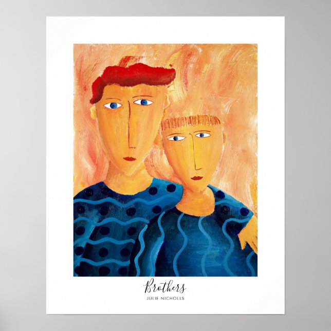 Póster Pintura Hermanos (Frente)