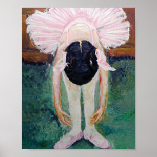 Póster Pintura impresionista de bailarina Little Dancer
