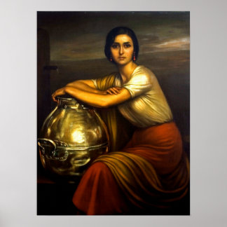 Póster Pintura "La Fuensanta" Julio Romero de Torres