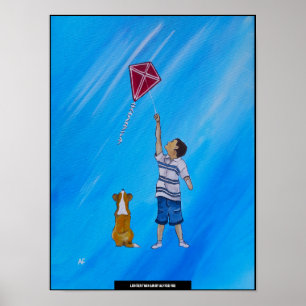 Póster Pintura Más Ligera que el Aire de Alfred Fox