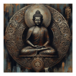PÓSTER PINTURA METÁLICA BUDA ART. 16