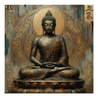 PÓSTER PINTURA METÁLICA BUDA ART. 17