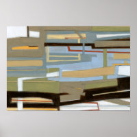 Pintura moderna de libre expresión de Norman Wyatt