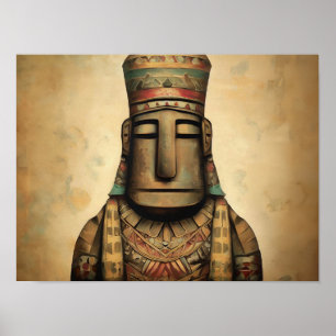 Póster Pintura nativa estadounidense