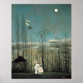 Póster Pintura nocturna del Carnaval de Rousseau