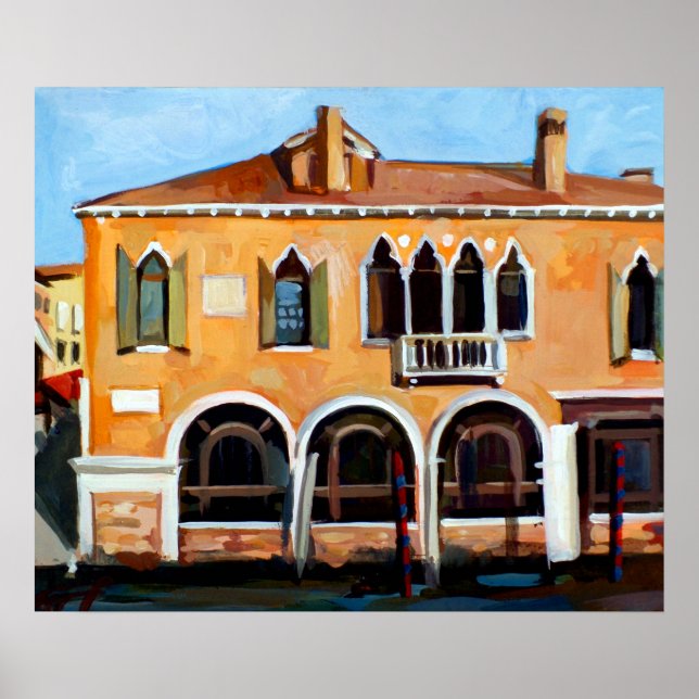 Póster Pintura original de Río de Malcantón (Frente)