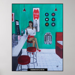 Póster Pintura Runaround Sue de Alfred Fox