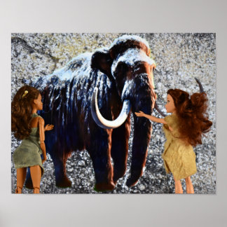 Póster Pintura Rupestre. cartel