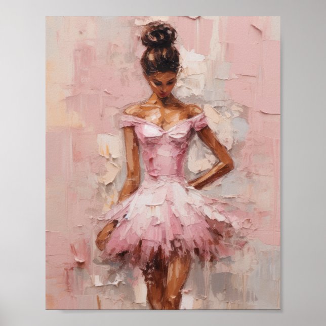Póster Pintura rústica de lona | Cerrar retrato de perfil (Frente)