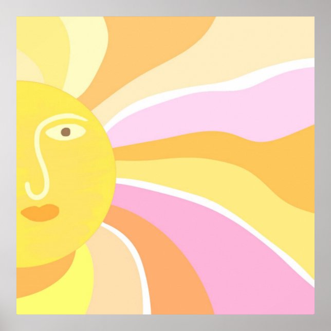 Póster pintura solar (Frente)