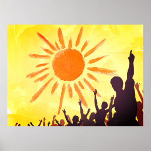 Póster pintura solar